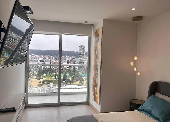 Suite Apartameto 1606 Espectacular Vista La Carolina, Piso 16 One - Quito